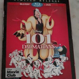 Disney 101 Dalmatians Red and Black Blu-ray DVD